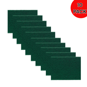 SADU Hand Pad Non-Woven AO Green 152 X 229MM - 6" x 9" G320 (Very Fine) - 10 Pack