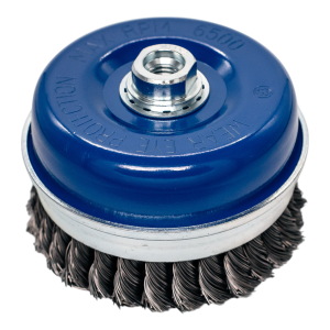 SADU 120mm M14 Cup Knotted Wire Brush