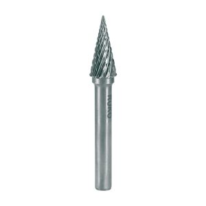 RUKO TUNGSTEN CARBIDE ROTARY BURR SHAPE M CONE TYPE (6.0 X 6MM) (SKM)