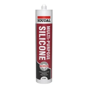 Soudal Multi-Purpose Silicone 270ml Clear