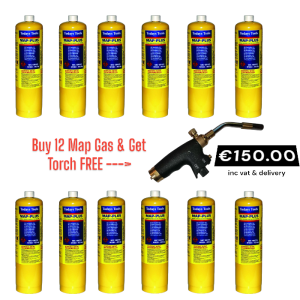 Map-Plus Gas Cylinder Bundle DEAL & Receive Free Turbo Torch
