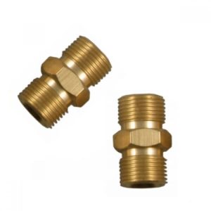 1/4" Male to 1/4" Male Coupler - Right Hand - packet of 2