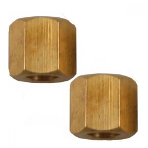 1/4" (6mm) Nut - Right Hand - packet of 2