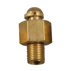 Gas Straight Adaptor BSP Left Hand 3/8"M - 1/4"F
