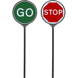 Stop/Go Lollipop Sign 600mm