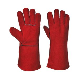 Red Economy 14″ Welding Gloves