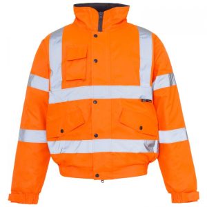 SUPERTOUCH Orange Standard Storm Bomber Jacket