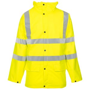 SUPERTOUCH Storm-Flex® Hi Vis Yellow PU Padded Parka