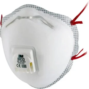 3M 8833 FFP3 3M Valved Disposable Respirator (Box of 10)