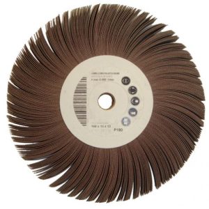 165 X 15MM X P40 WOODEN CENTRE FLAP WHEEL