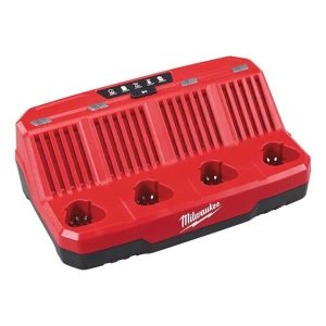 MILWAUKEE M12C4 12V 4 Bay Multi Charger
