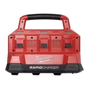 MILWAUKEE M18PC6 18V 6 Bay Packout Compatible Charger 230V
