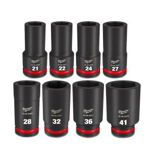 MILWAUKEE 1/2'' Shockwave Impact Socket Hex Deep