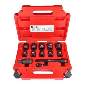 MILWAUKEE 4932480456 Shockwave 13 Piece 1/2" Impact Socket Set
