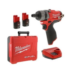 MILWAUKEE M12CD-202C 12V Fuel Compact Cordless Screwdriver Kit (2x2.0Ah)