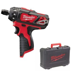 MILWAUKEE M12BD-0 12V Compact Screwdriver (Bare Unit)
