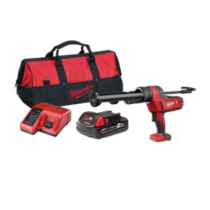 MILWAUKEE C18PCG310C-201B 18V Caulking Gun (1x2Ah)
