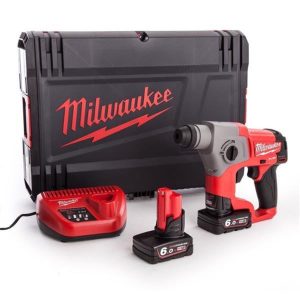 MILWAUKEE M12CH-602X 12V FUEL SDS+ Hammer Drill (2x6Ah)