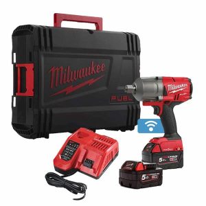 MILWAUKEE M18ONEFHIWF34-502X FUEL ONE-KEY 3/4" Impact Wrench (2x5Ah)