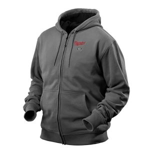 MILWAUKEE M12HHGREY3-0 M12 Grey Heated Hoody (Bare Unit)