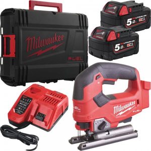 MILWAUKEE M18FJS-502X FUEL D-Handle Jigsaw (2X5Ah)