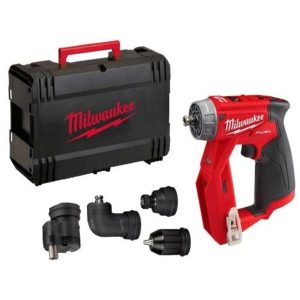 MILWAUKEE M12FDDXKIT-0 12V FUEL 4in1 Drill Driver Kit (Bare Unit)