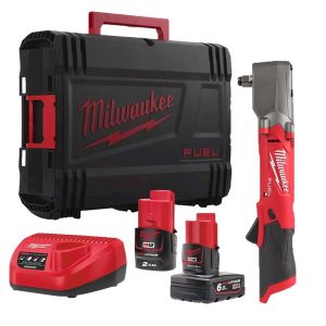 MILWAUKEE M12FRAIWF12-622X 12V 1/2" Right Angle Impact Wrench (1x2.0Ah + 1x6.0Ah)