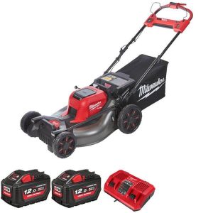 MILWAUKEE M18F2LM53-122 M18 FUEL 53cm Dual Battery 36V Self-Propelled Lawn Mower (2x12Ah Batteries)