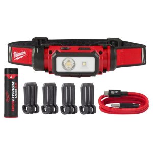 MILWAUKEE L4HL2-301 600 Lumen Rechargeable Headlight (1x3Ah)