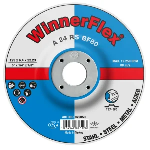 WINNERFLEX Premium 9″ (230 X 6 X 22.2mm) Grinding Disc