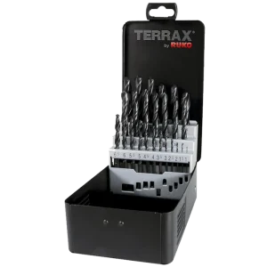 TERRAX 25Pce HSS Drill Bit Set (1-13mm)