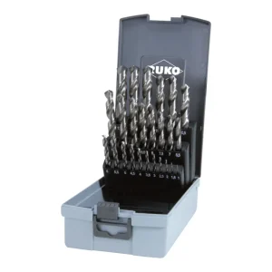 RUKO Hss Twist Drill Bit Set 25pce (1-13mm)