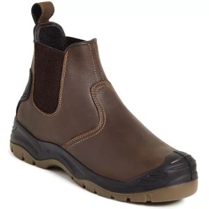 APACHE AP715SM Brown Safety Dealer Boot