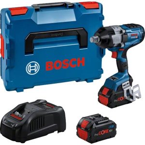 BOSCH GDS 18V-1600 HC 18V Brushless 3/4" High-Torque Impact Wrench (2x8Ah)