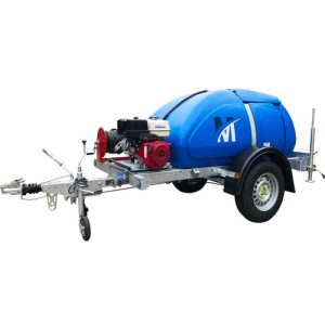 MAXFLOW Industrial Bowser – Honda GX390 21 LPM 1,100L Comet Pump Highway Spec Western Trailer + Reel