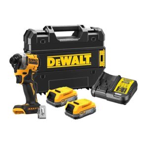DEWALT DCF850E2T 18V Brushless Impact Driver (2x1.7Ah Powerstack)