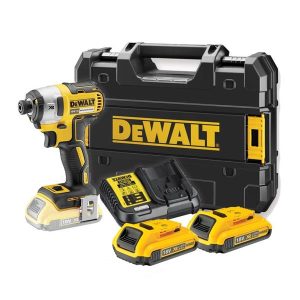 DEWALT DCF887D2 18V Brushless 3 Speed Impact Driver (2x2Ah)