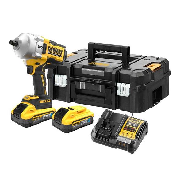 DEWALT DCF961H2T 18V Brushless 1/2" Torque Impact Wrench Kit (2x5.0Ah PowerStack)