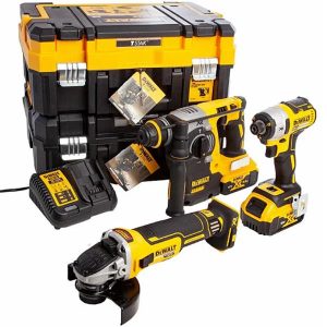 DEWALT DCK305P2T 18 Volt Triple Pack Kit, 2 x 5.0Ah