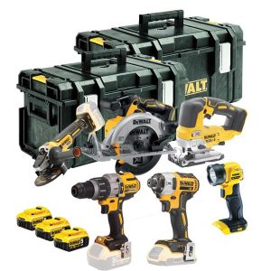 DEWALT DCK664P3 18V 6 Piece XR Brushless Kit (3x5Ah)