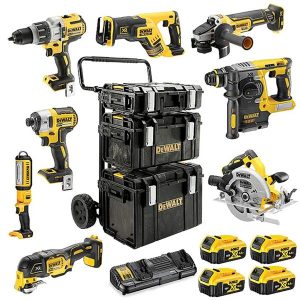 DEWALT DCK853P4 18V 8 Piece All Brushless Power tool Kit (4X5ah)