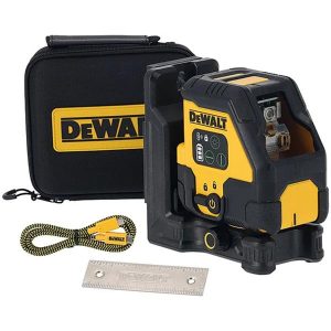 DEWALT DCLE14201GB Crossline Green Beam Laser Level with Integrated 8hr PowerStack Battery