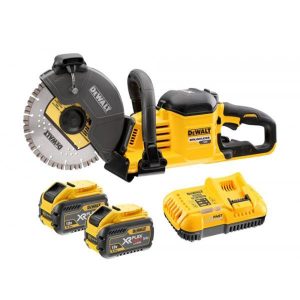 DEWALT DCS690X2 54V 230mm FlexVolt Cut-Off Saw (2x9Ah)