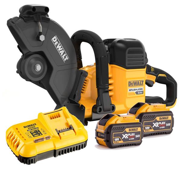 DEWALT DCS691X2 54V XR Flexvolt Cut-Off Saw (2x9Ah)