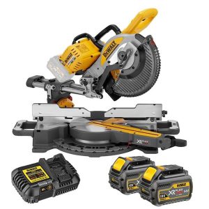 DEWALT DCS727T2 10" Brushless FlexVolt Mitre Saw (2x6Ah)