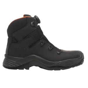 NO RISK Eiger Quick Tie S3 SRC Safety Boot - Black