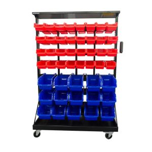 94 Piece Mobile Storage Bin System