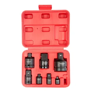 JEFFERSON 8 PIECE 1/2" IMPACT ADAPTOR SET