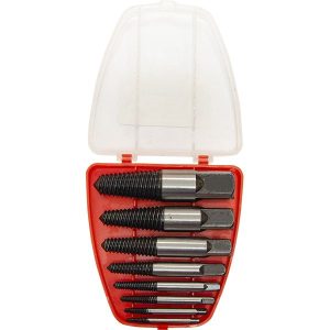 JEFFERSON 8 Piece Screw Extractor Set