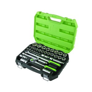 JEFFERSON 34 Piece 1/2" Drive Socket Set